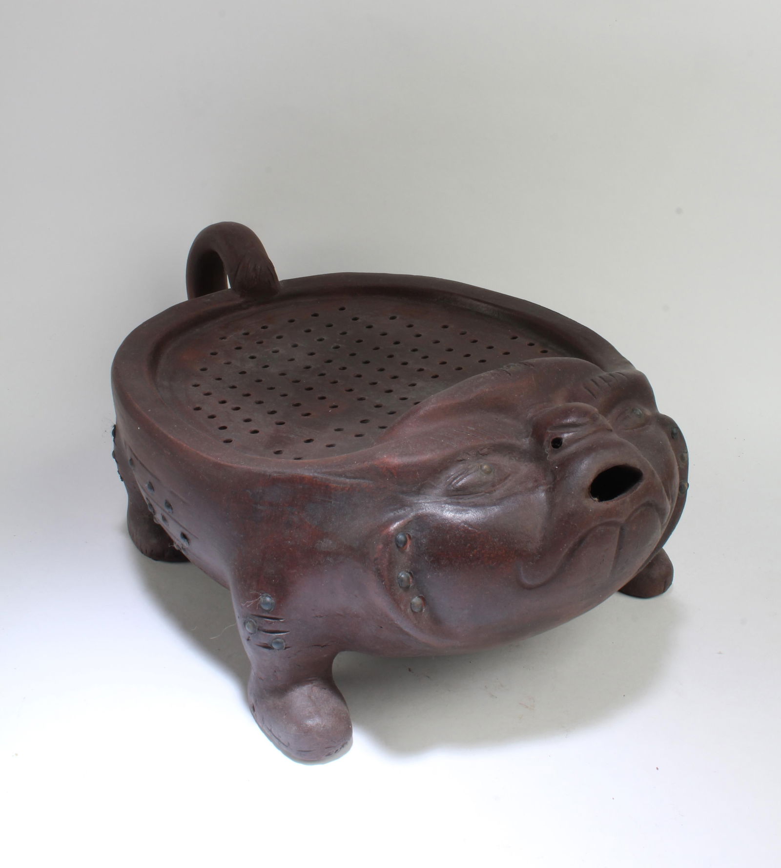 Chinese Zisha Teabase: Chinese Zisha Teabase. Length: 11.5"