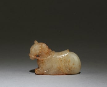 Chinese Carved Jade Horse Ornament