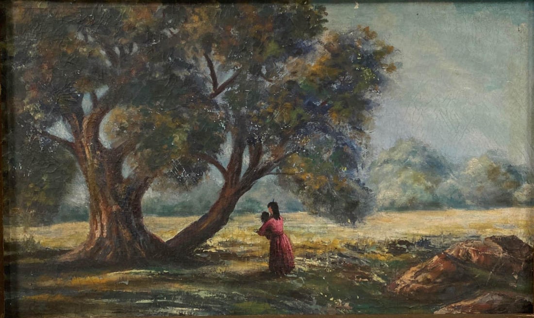 A Framed Oil Painting (1 of 5)