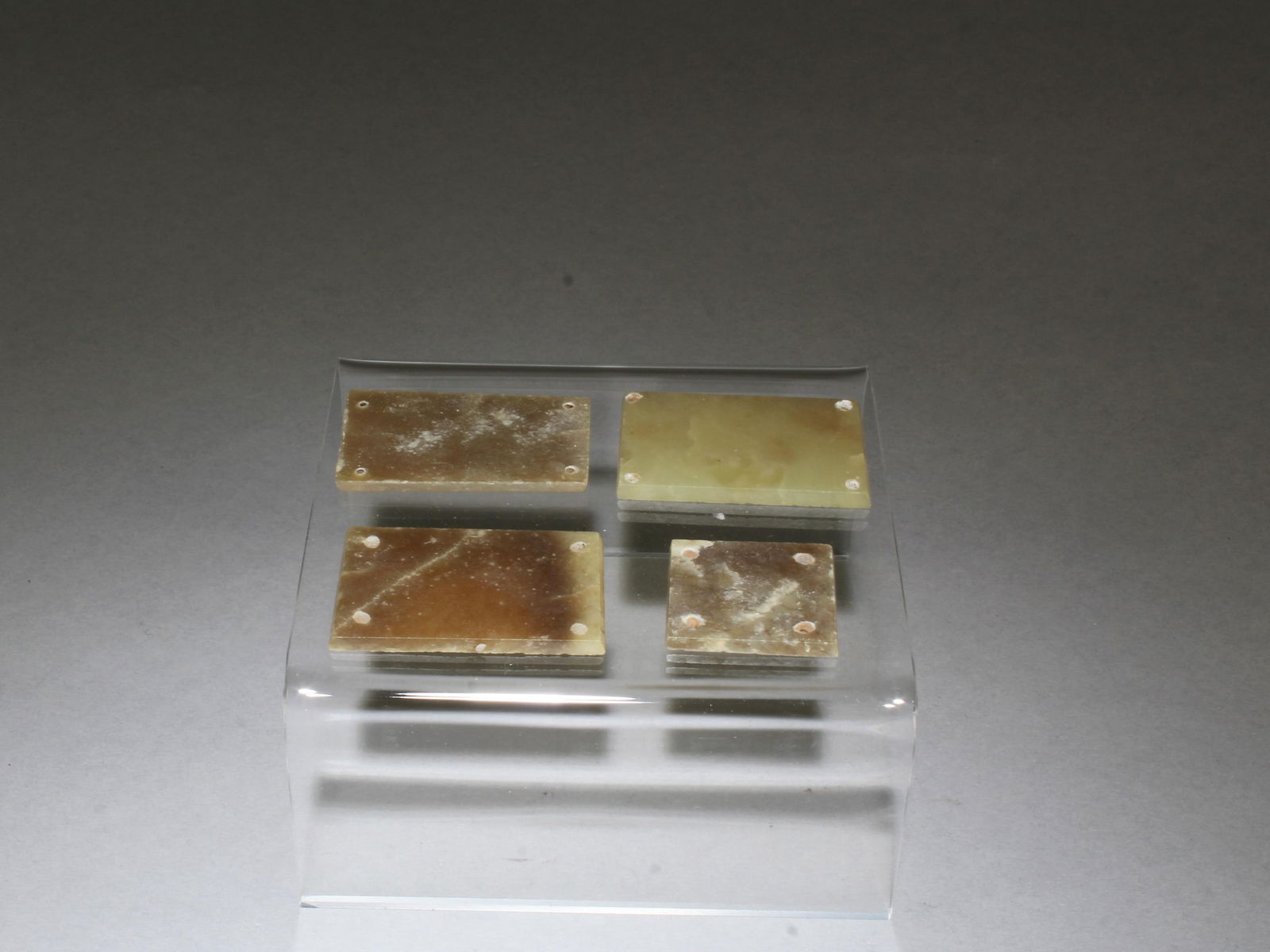 An Antique Group of Four Chinese Jade Plaque (1 of 2)