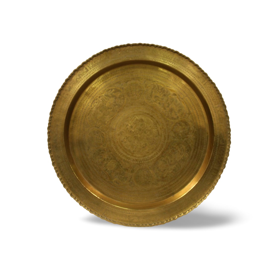 A Bronze Round Tray (1 of 6)