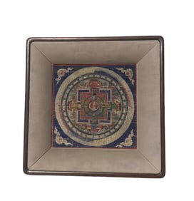 An 18th Century Framed Thangka