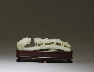 Chinese Jade Belt Buckle