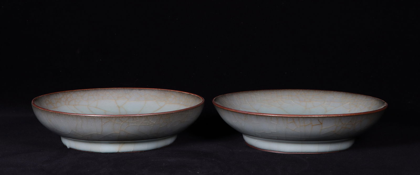 A Pair of Guanyao Plates (1 of 9)