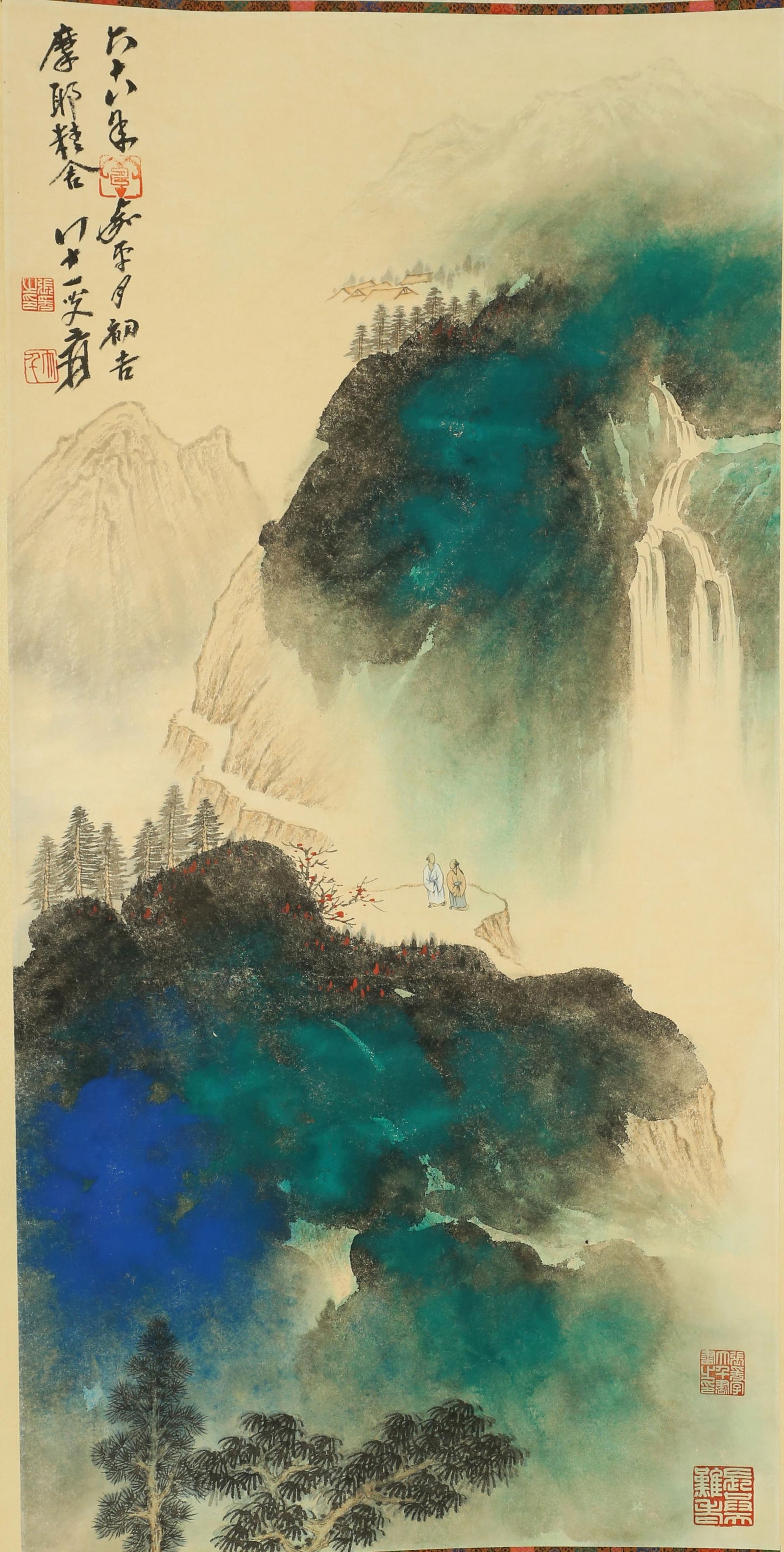 Chinese Hanging Scroll Painting (1 of 9)