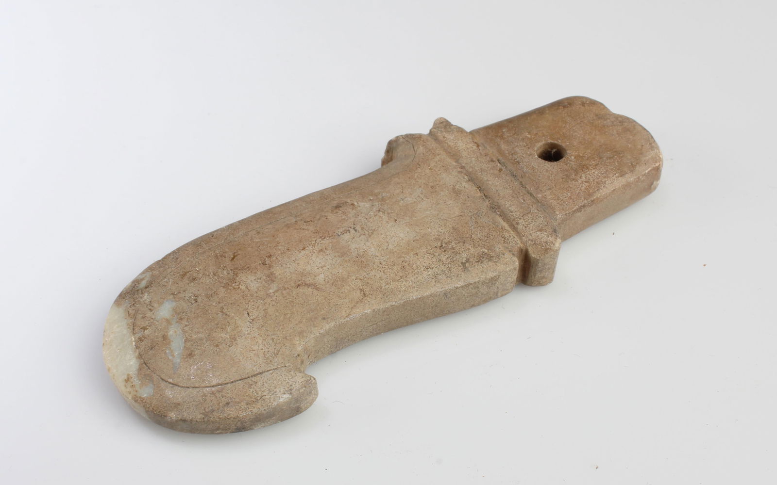 Chinese Jade Ornament: Chinese Jade Ornament. Height: 4.25"