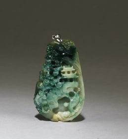 A Jadeite Jade Pendant