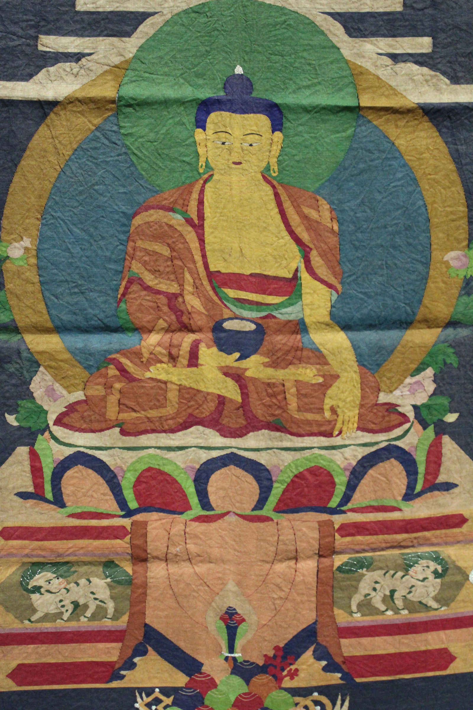 An Embroidered 'Kesi'Thangka - 2