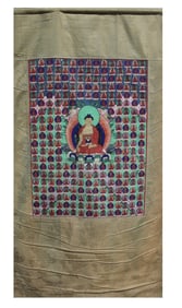 A Chinese Tibetan Thangka