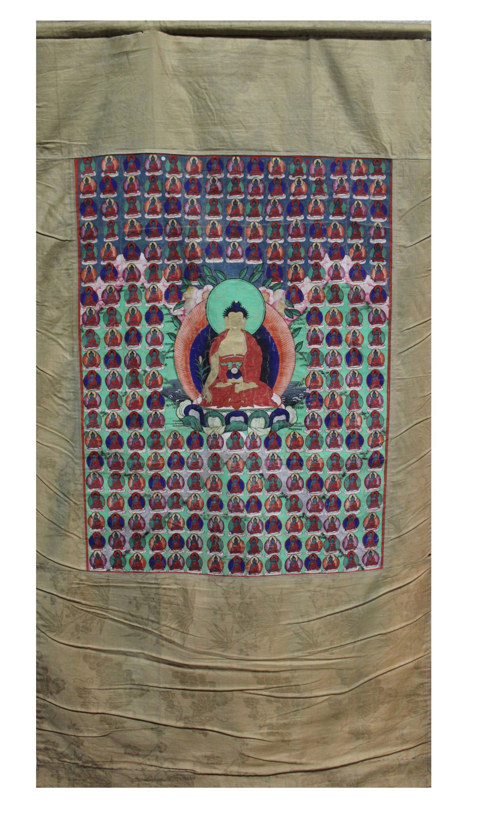 A Chinese Tibetan Thangka (1 of 6)