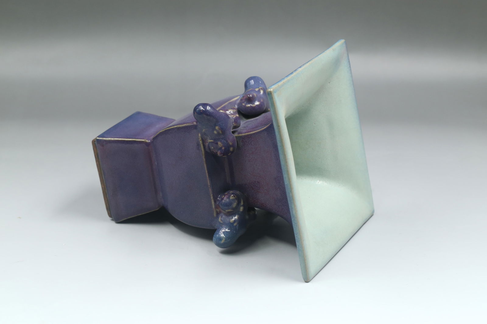 A JunYao Square Shaped Vase - 7