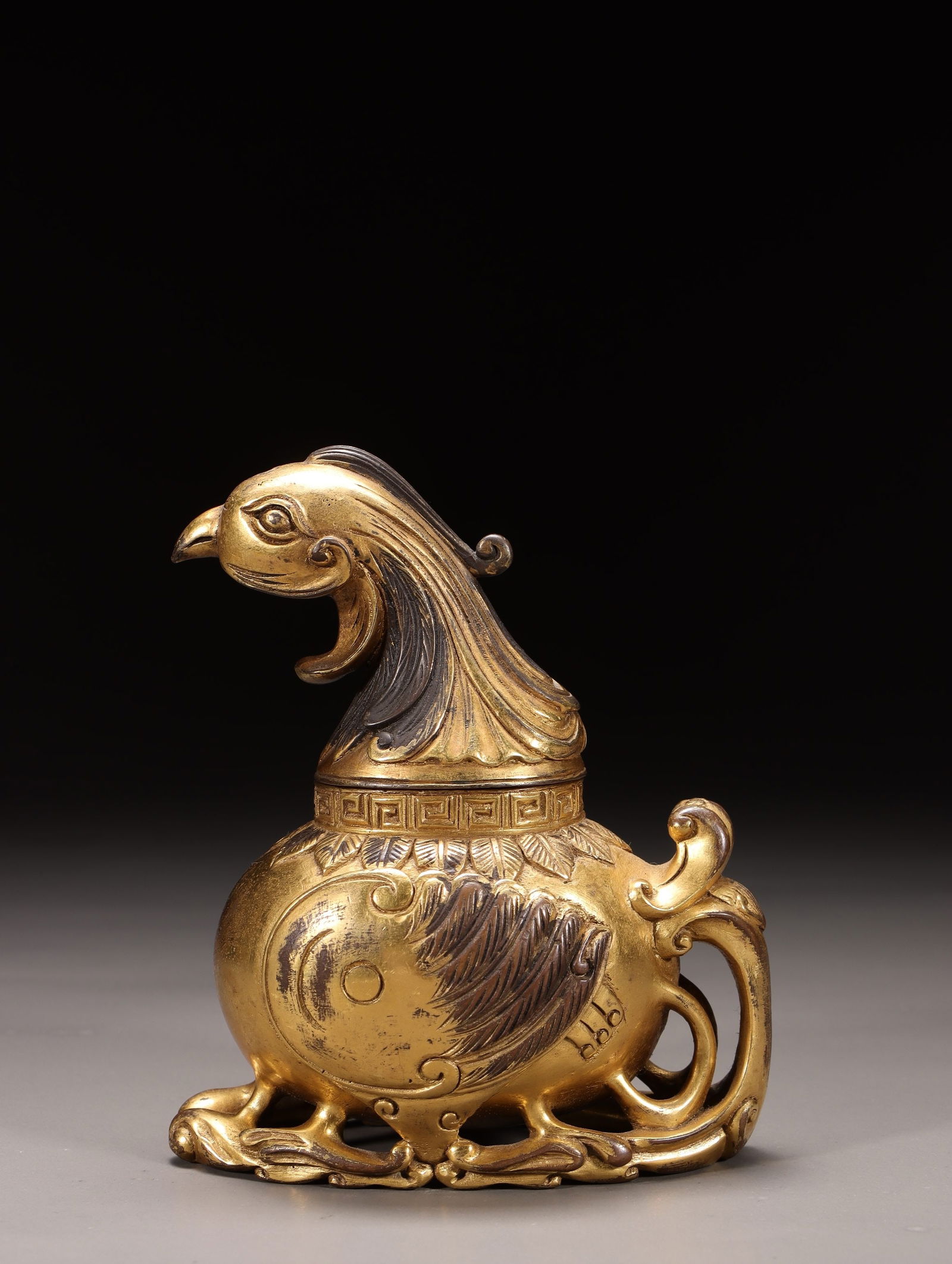 A Gilt Bronze Incense Burner (1 of 9)
