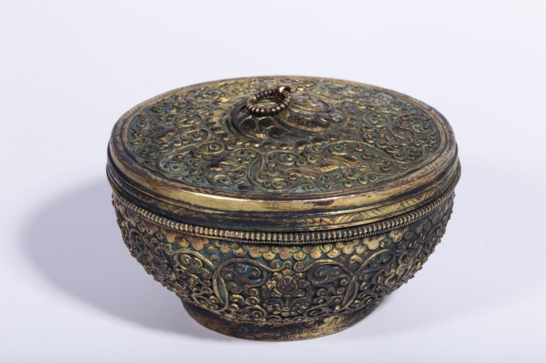 A Gilt Bronze Box (1 of 8)
