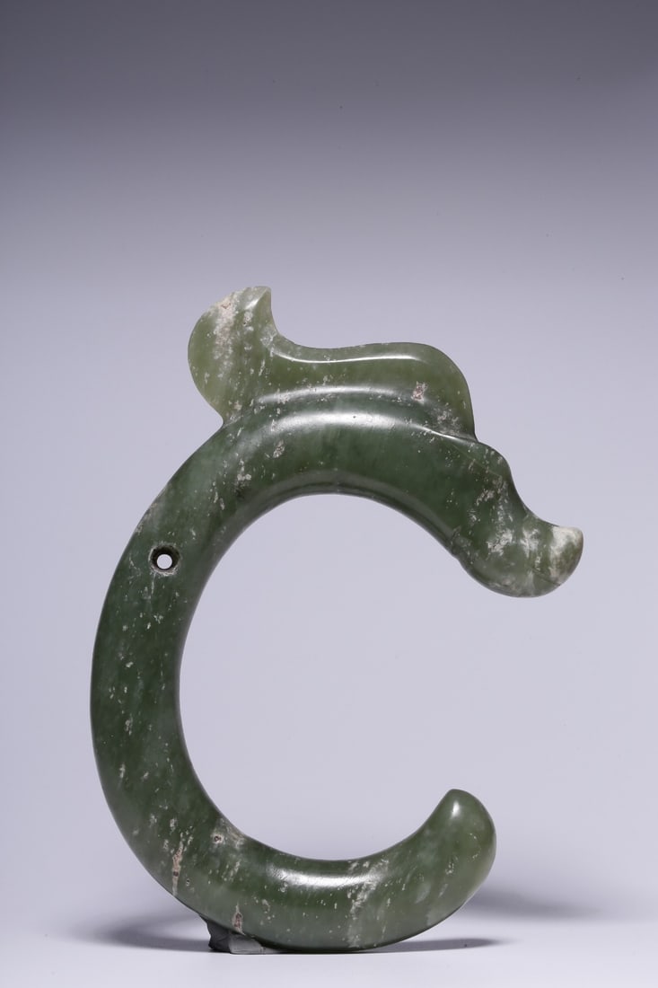 A Jade Pig Dragon Ornament (1 of 8)