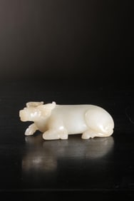 A Hetian White Jade Paperweight