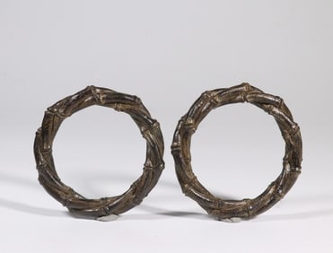 A Pair of Agarwood Bracelets