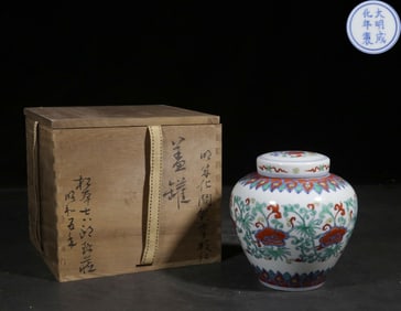 A Doucai Jar