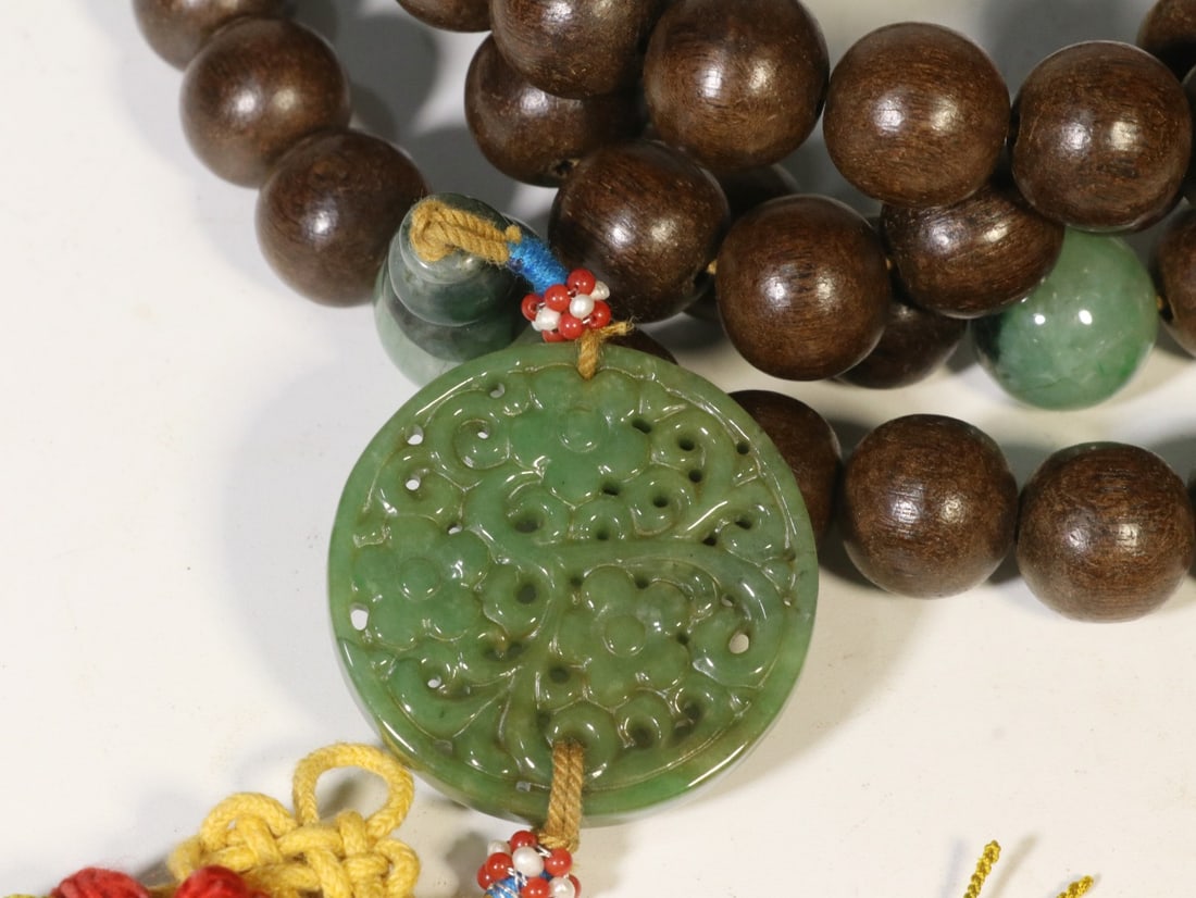 A Agarwood Prayer Beads - 9