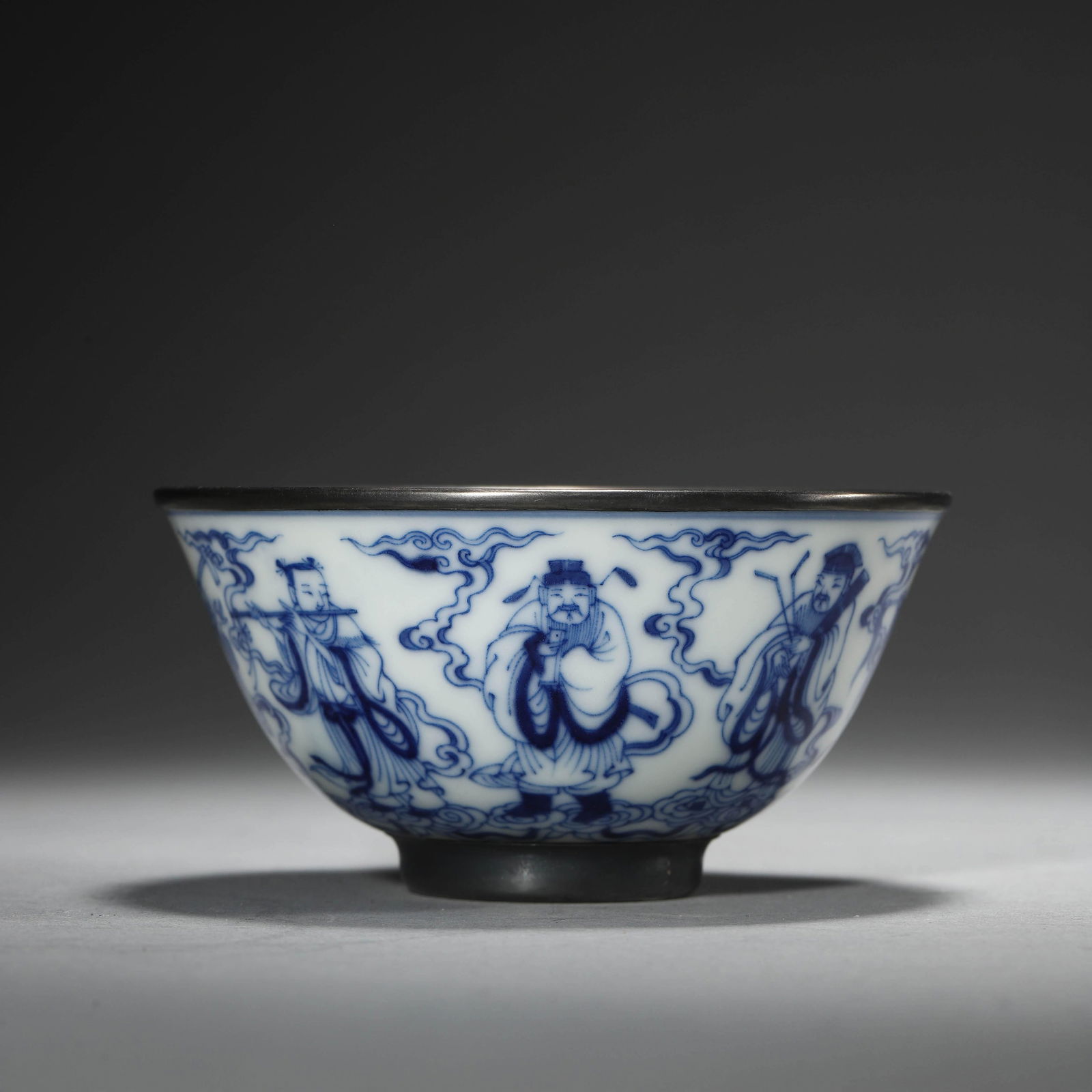 Blue And White Eight Immortals Bowl (1 of 6)