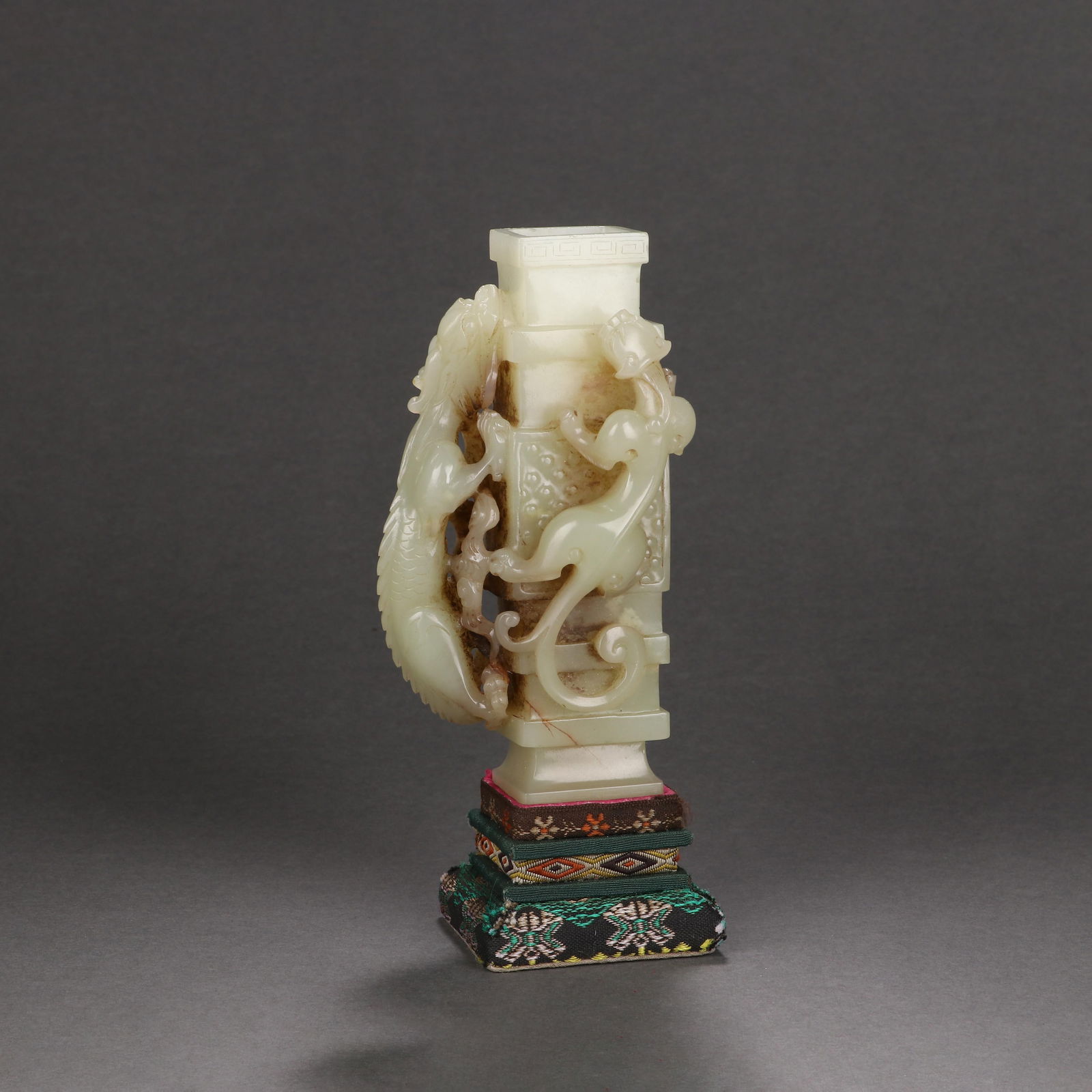 Carved 'DRAGON' vase (1 of 9)