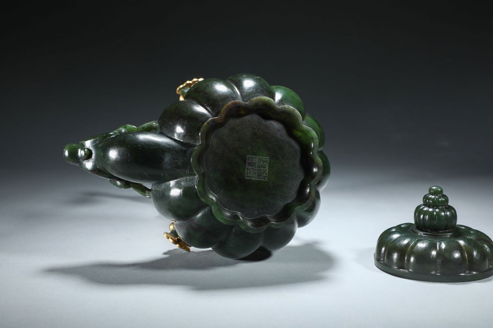 Jasper Ram-Lid Loop-Handle Pot - 7