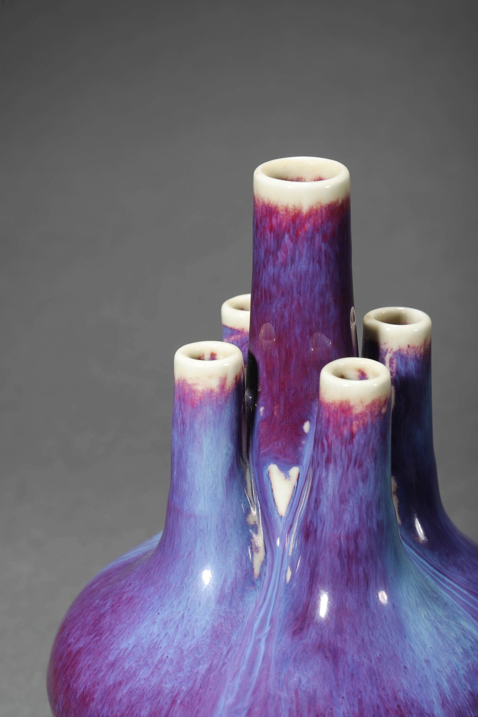 Flambe-glazed Five-spouts - 4