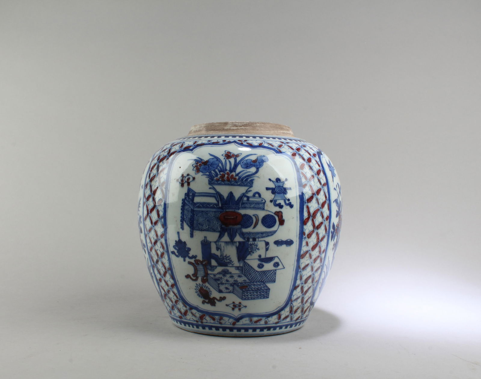 Chinese Blue & White Porcelain Jar (1 of 6)