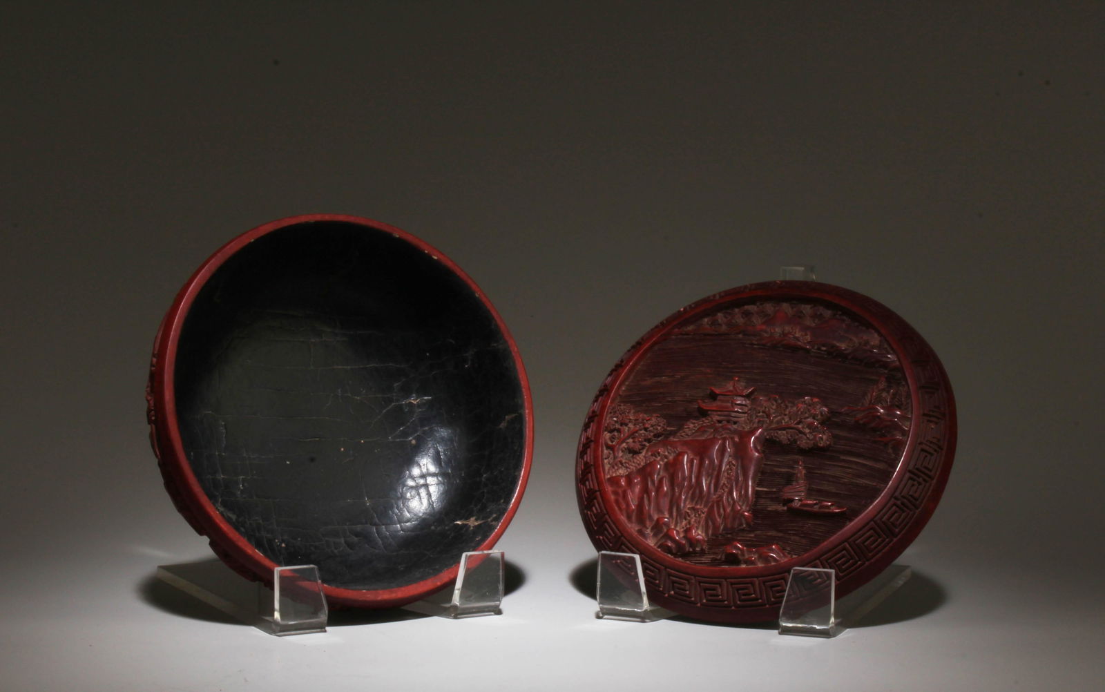 A Cinnabar Container with Lid - 6