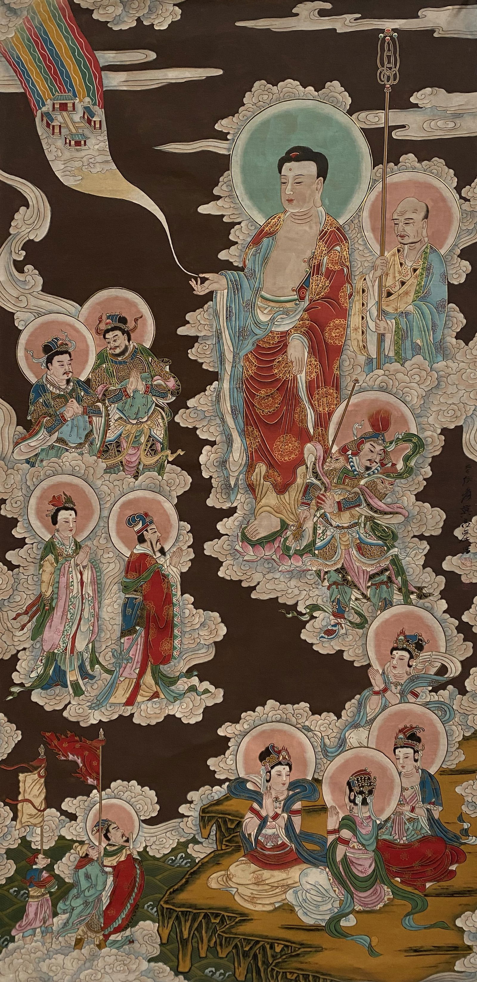 A Chinese Painting on Silk (1 of 10)