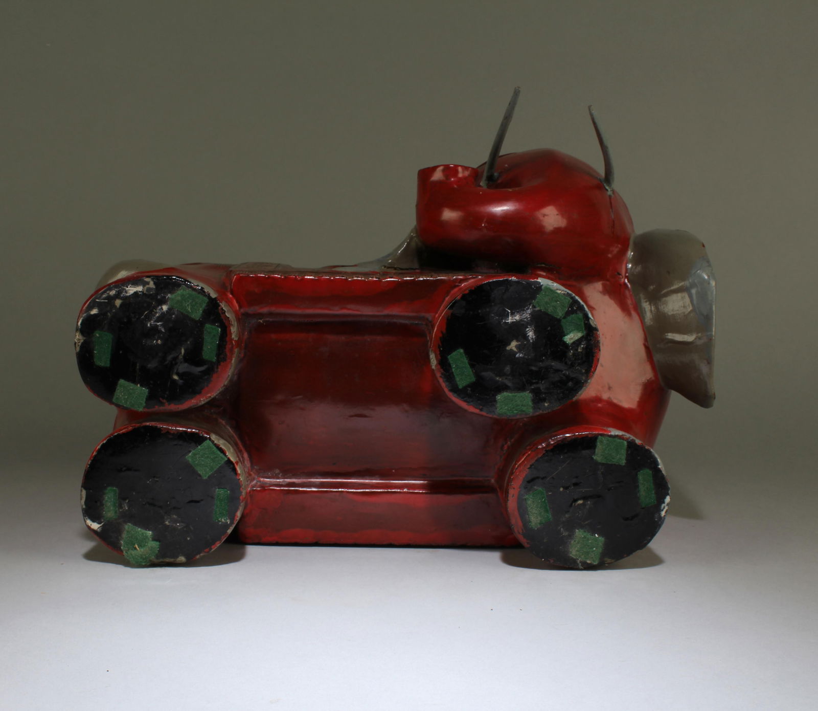 A Lacquer Elephant Statue - 6