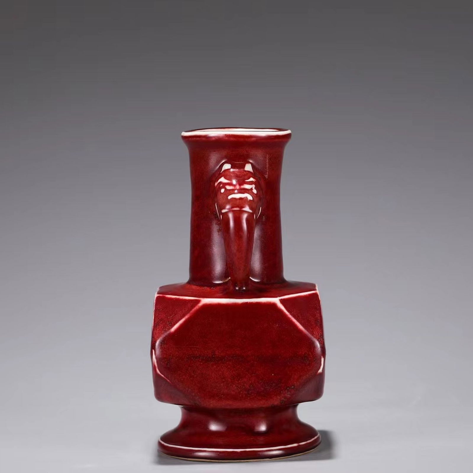 A Red Glazed Vase - 2