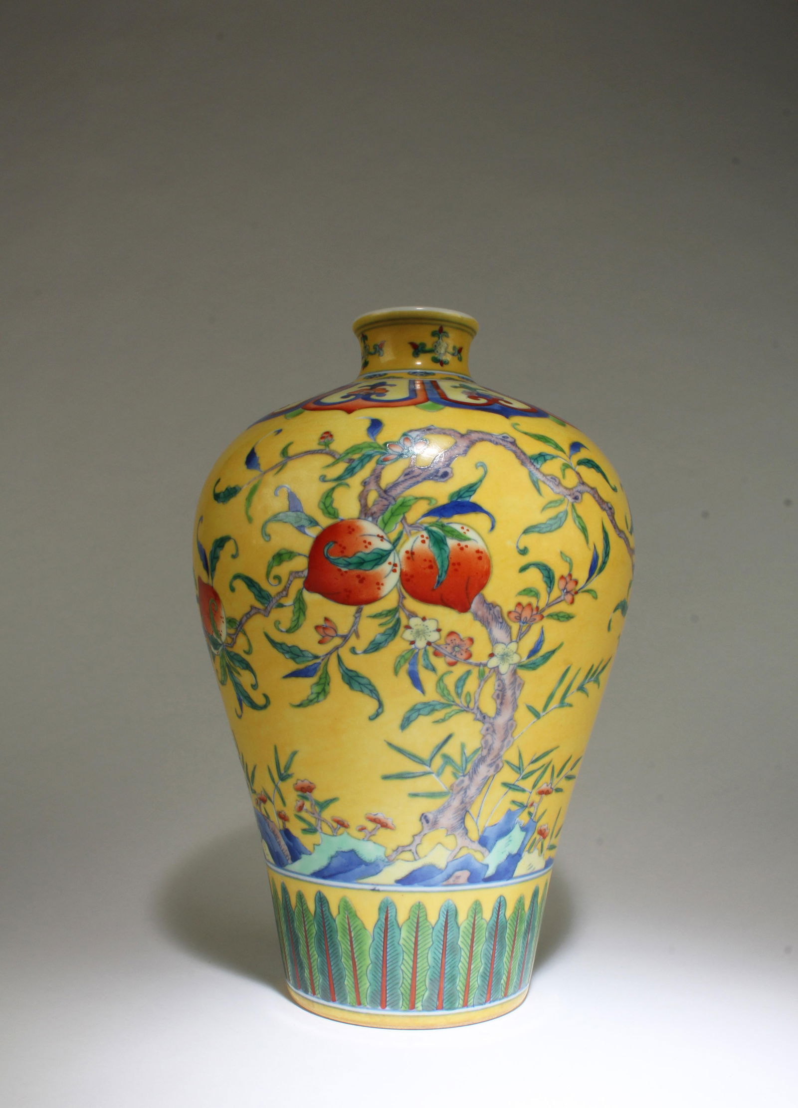 A Porcelain Meiping Vase (1 of 6)