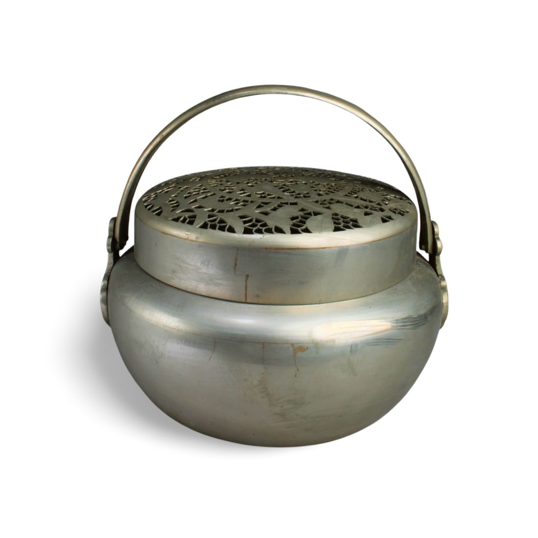Antique Chinese Bronze Hand Warmer (1 of 3)