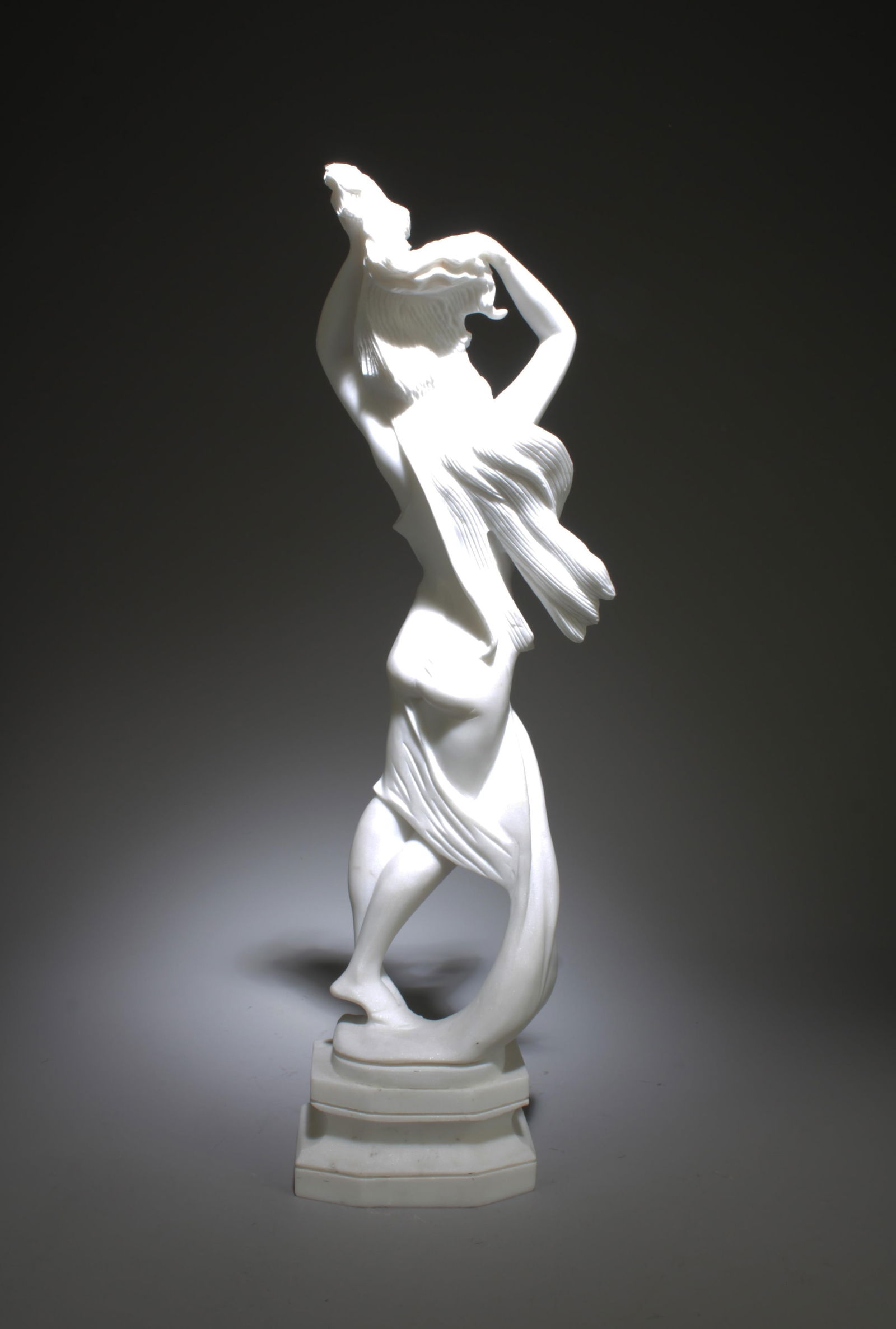 A Marble Figure Statue - 3