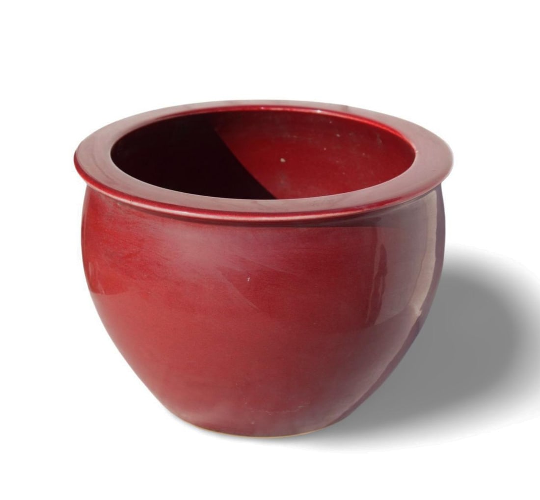 A Red Glazed Pot - 2
