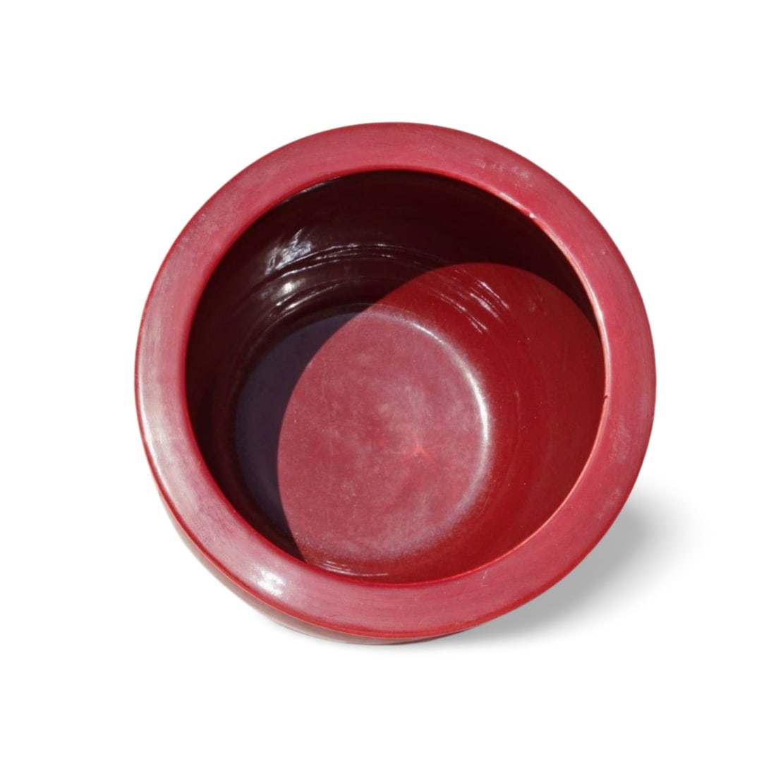 A Red Glazed Pot - 3