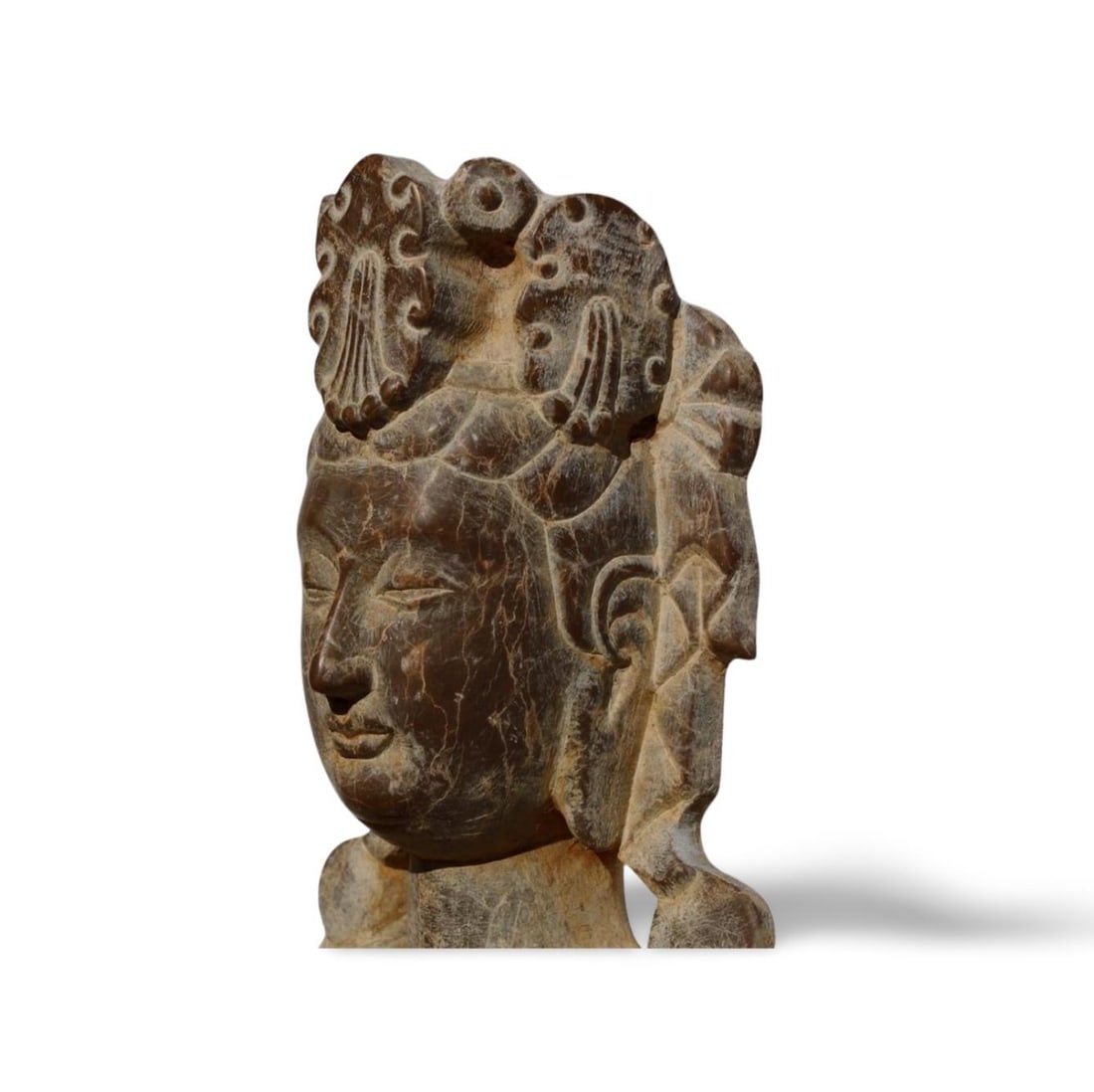 A Stone Buddhist Statue - 7