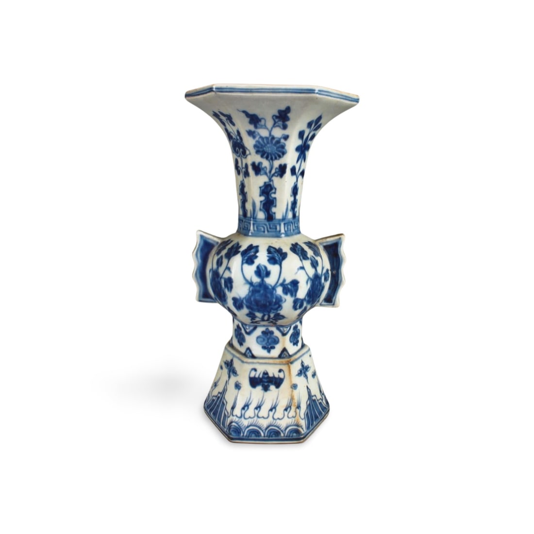 Chinese Blue & White Porcelain Vase (1 of 5)