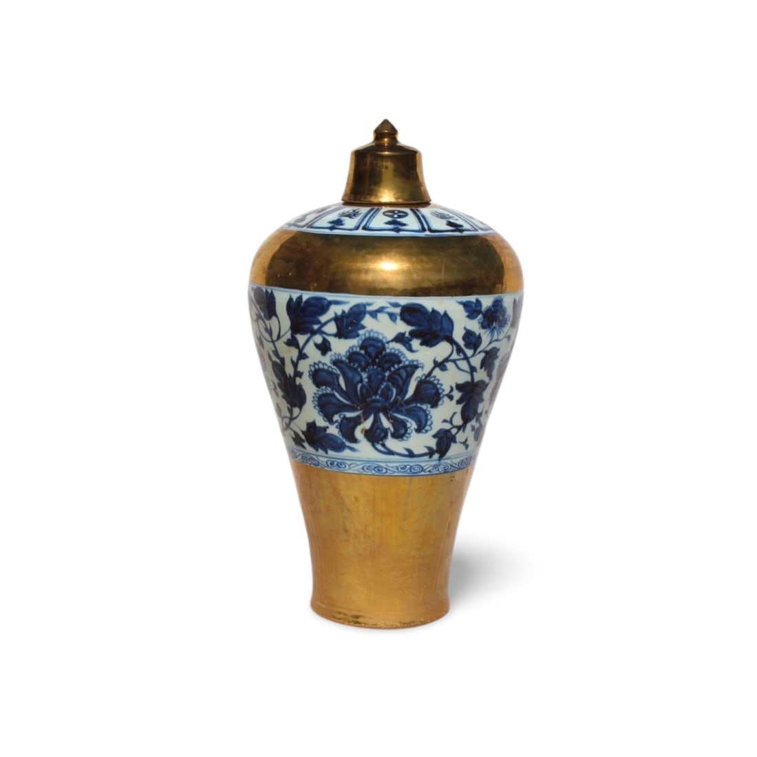 A Porcelain Meiping Vase with Lid (1 of 8)