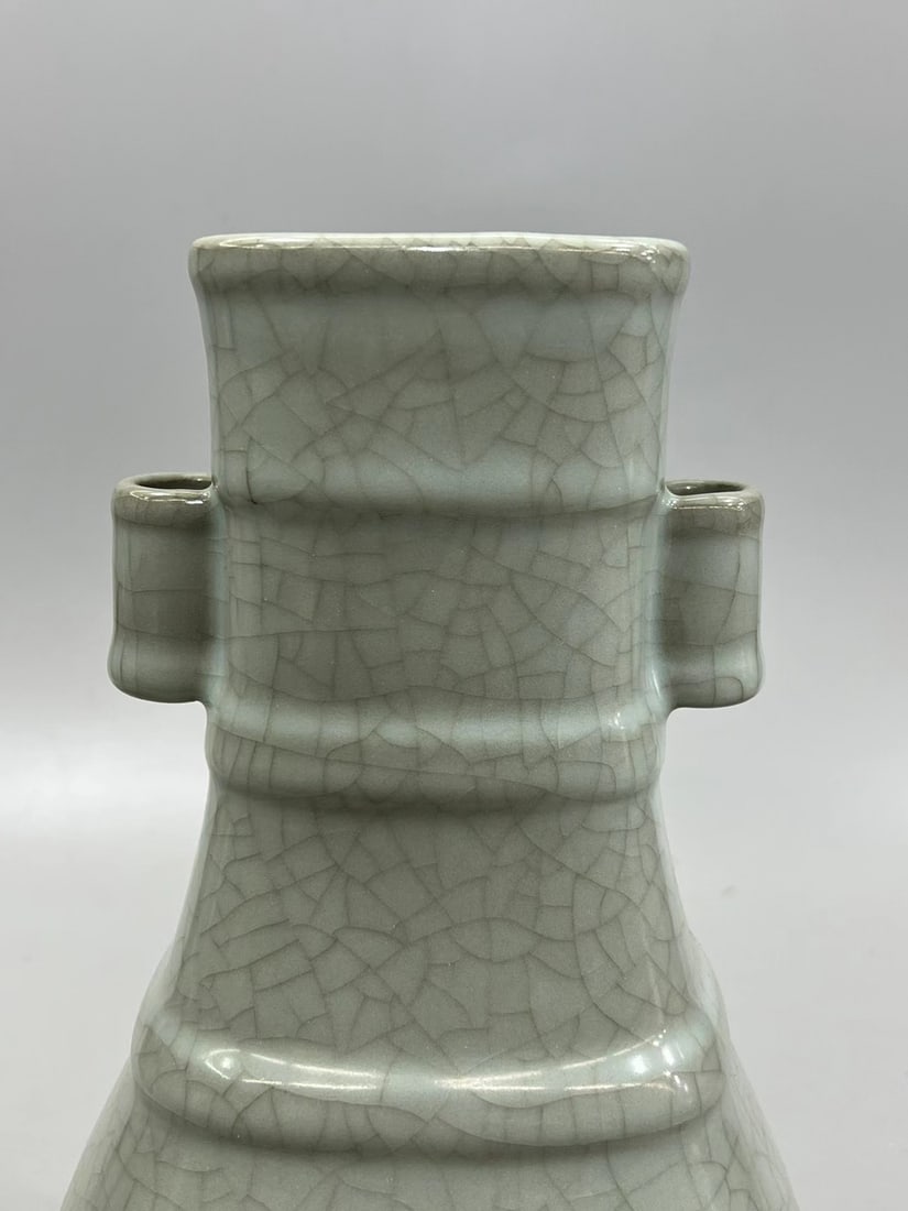 A Crackleware Glazed Vase - 2