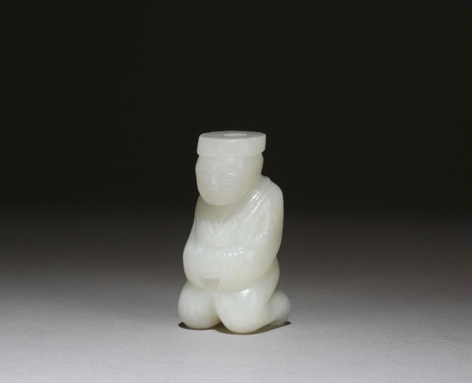 A Carved Jade Figurine (1 of 7)