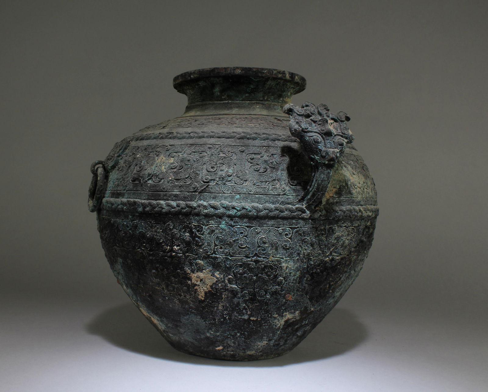 A Bronze Archaistic Jar - 2