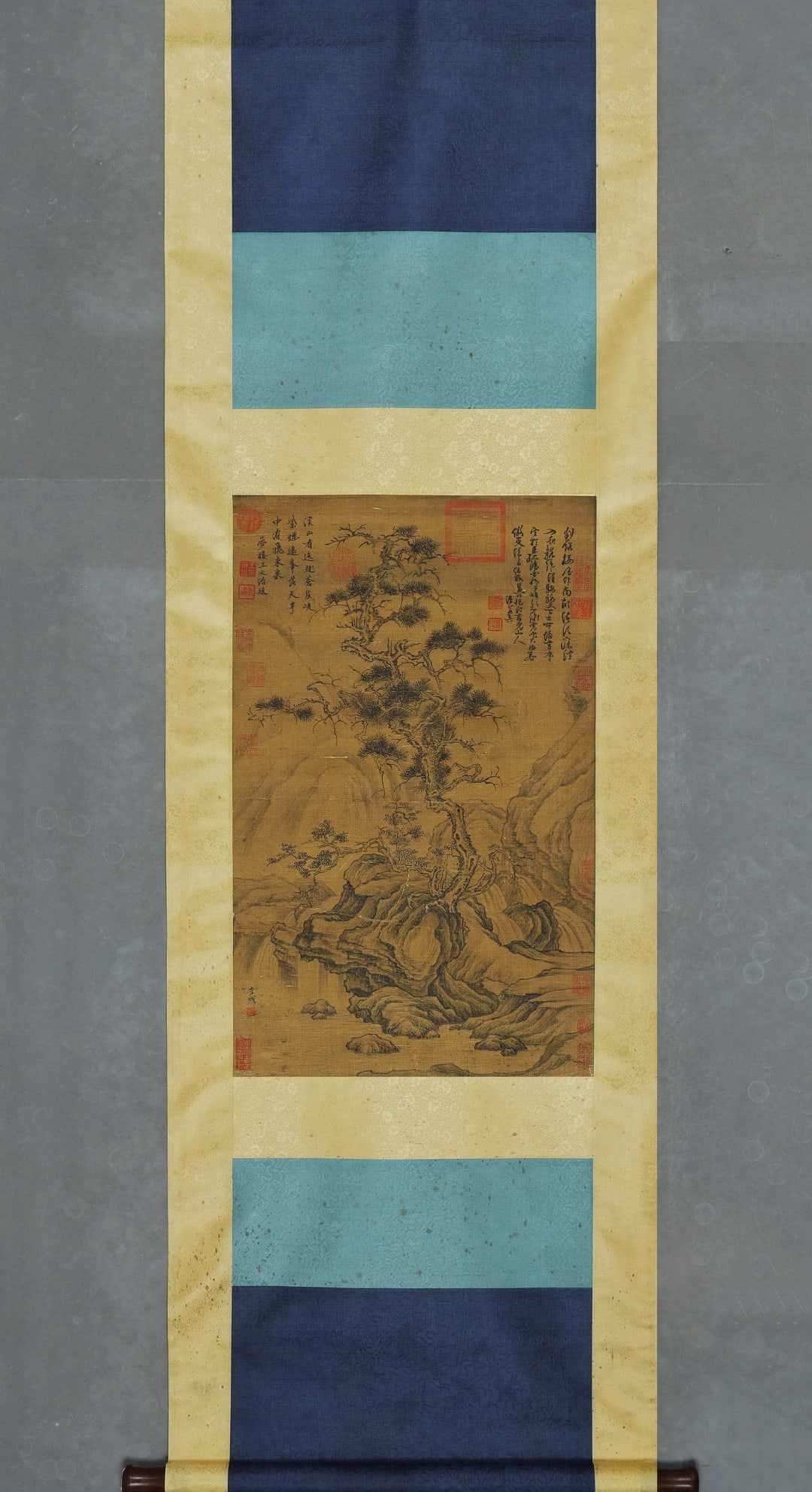 A Hanging Scroll Attributed to Li Cheng: A Hanging Scroll Attributed to Li Cheng. Dimensions: 25.59 × 16.14 in.