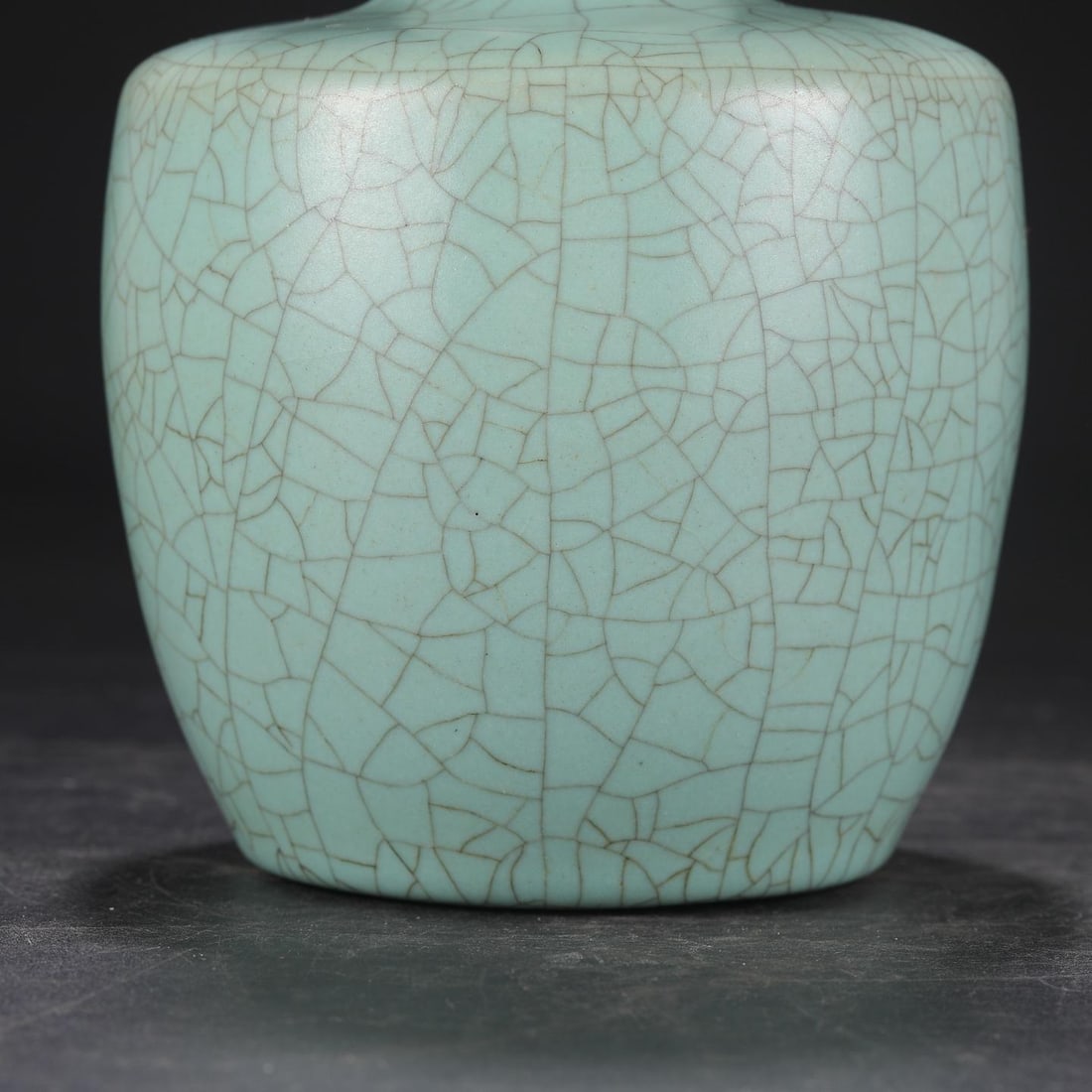 A Ru Ware Celadon Glazed Bottle - 8