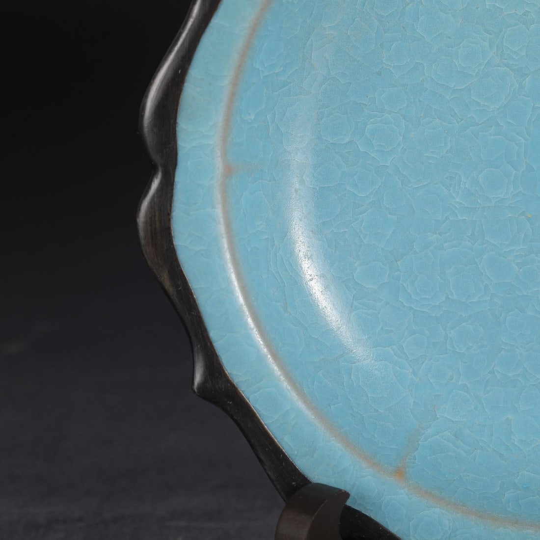 A Ru Ware Celadon Glazed Large Washer - 3