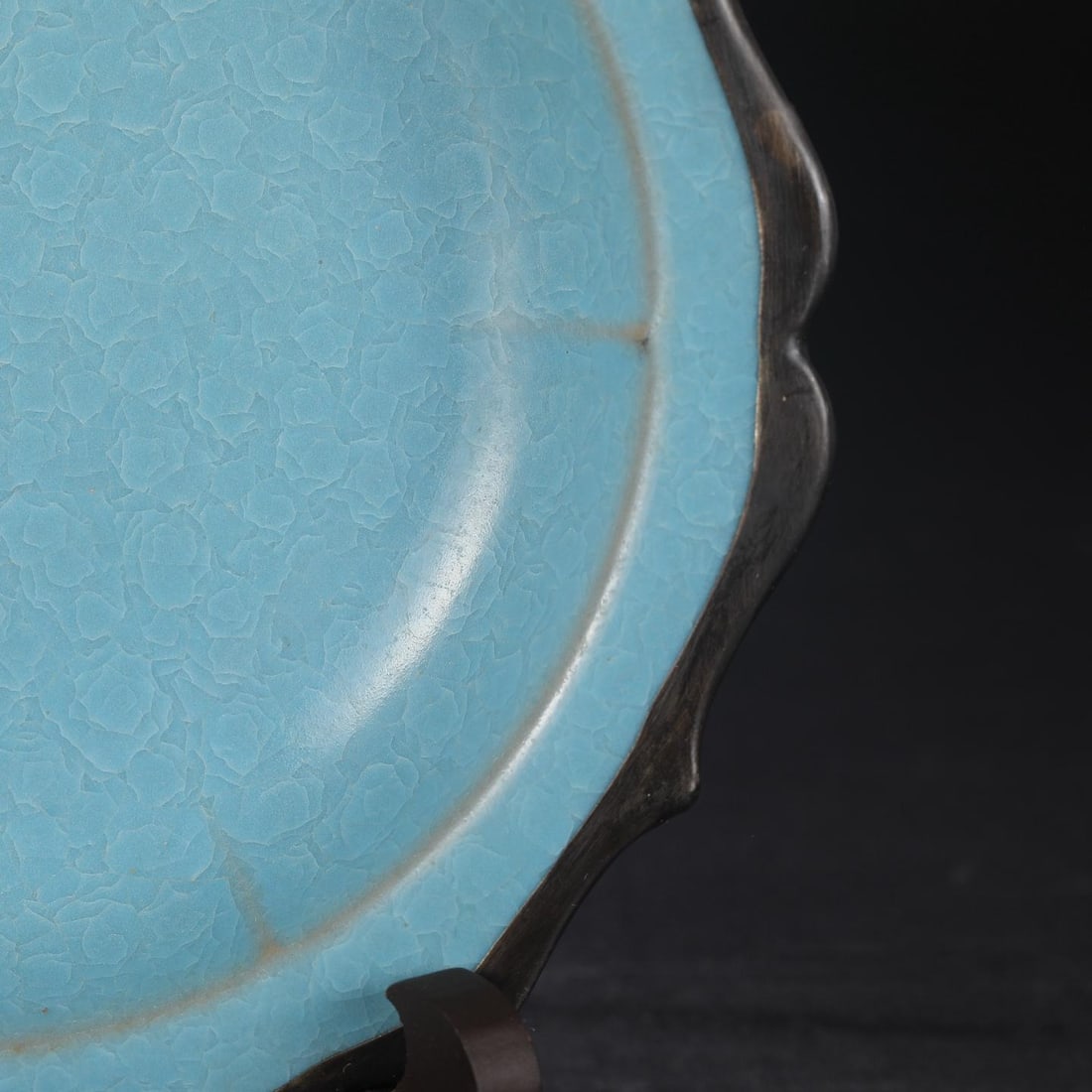 A Ru Ware Celadon Glazed Large Washer - 4