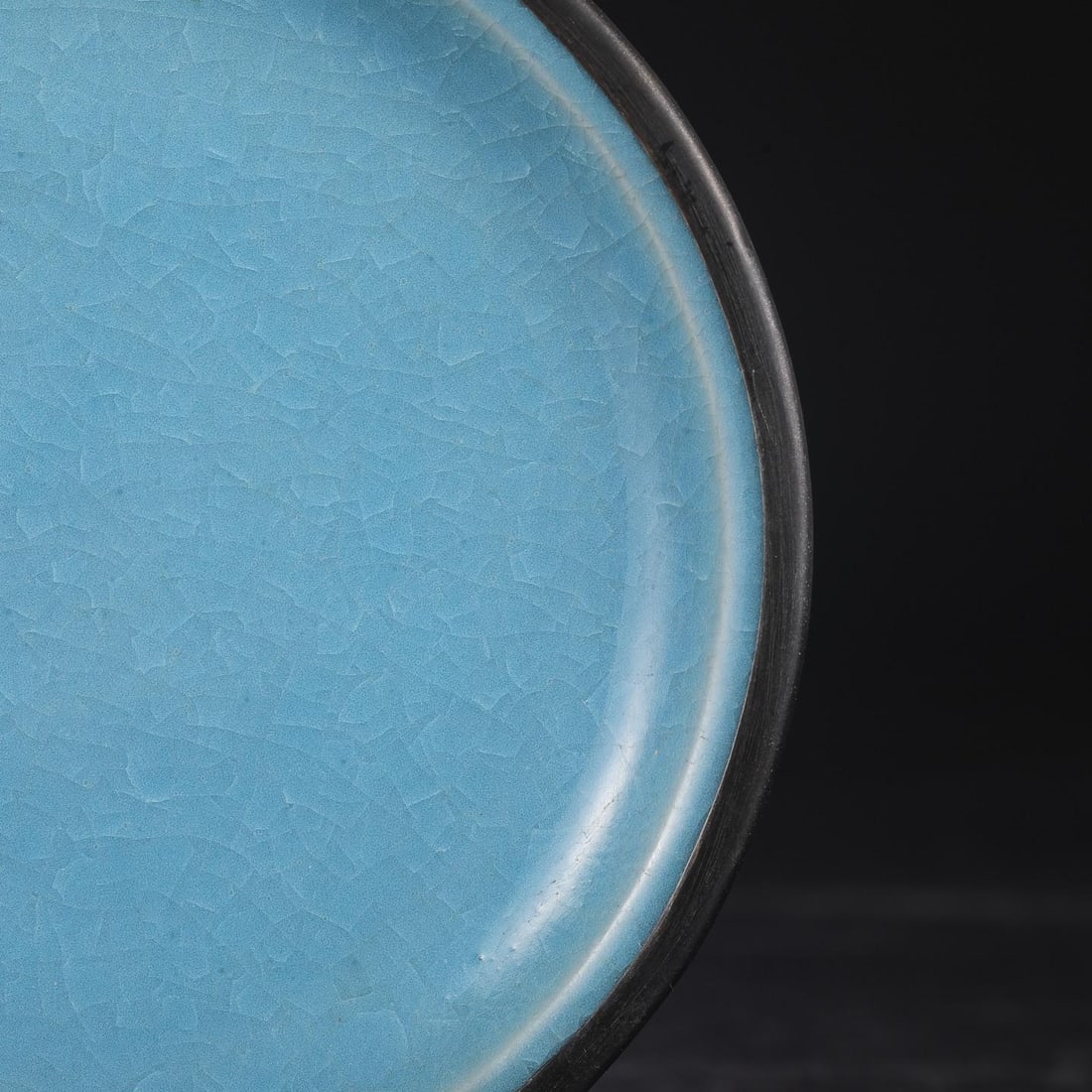 A Ru Ware Celadon Glazed Washer - 5