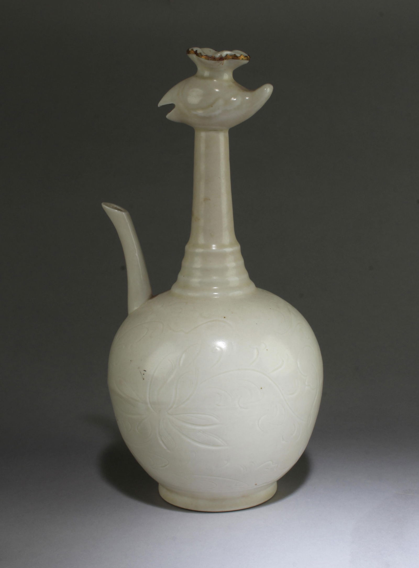 A Dingyao Vase: A Dingyao Vase. Height: 11.5"