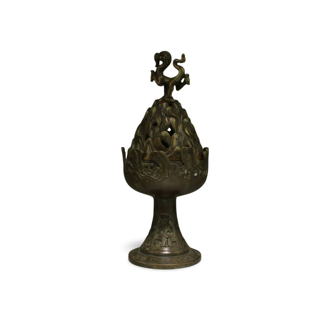 A Bronze Incense Diffuser - 2