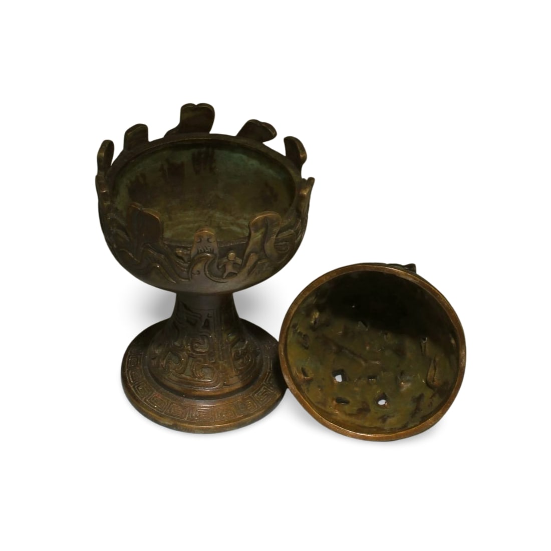 A Bronze Incense Diffuser - 7